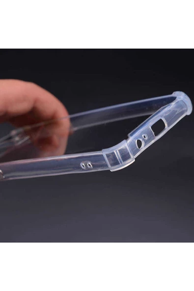 CEPCASE    Samsung Galaxy J6 Plus Kılıf Darbelere Dayanıklı Dört Köşe Airbag 2mm Anti Shock Silikon - Resim 4