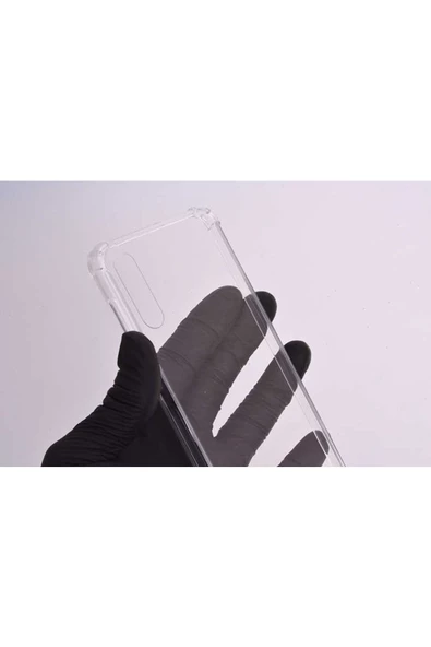 CEPCASE    Samsung Galaxy A50 Kılıf Darbelere Dayanıklı Dört Köşe Airbag 2mm Anti Shock Silikon