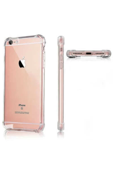CEPCASE    Iphone 7 Kılıf Darbelere Dayanıklı Dört Köşe Airbag 2mm Anti Shock Silikon