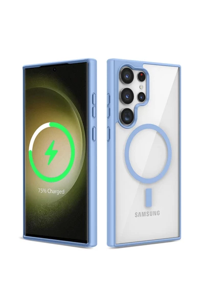 CEPCASE    Galaxy S22 Ultra Kılıf Magsafe Wireless Şarj Özellikli Darbelere Dayanıklı Antishock Kapak ürün görseli