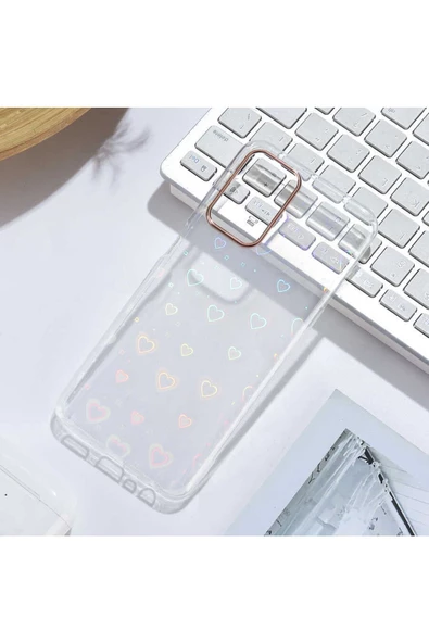 CEPCASE    Oppo A74 4g Kılıf Desenli Parlayan Fosforlu Renk Geçişli Shiny Kapak ürün görseli