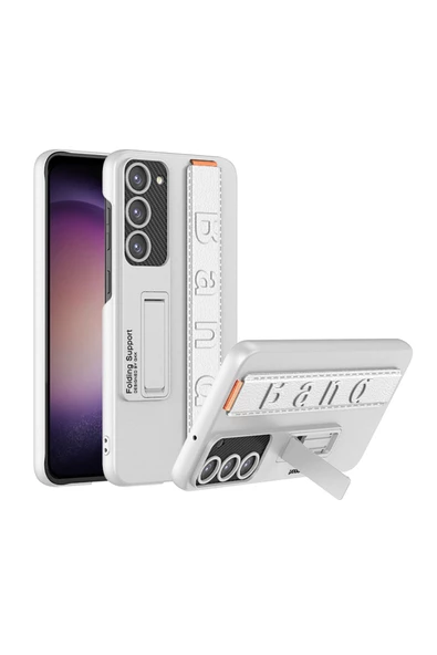 CEPCASE    Samsung Galaxy S23 Plus Kılıf El Tutmalı Standlı Luxury Slim Style Orjinal Kalıp Kapak - Resim 2