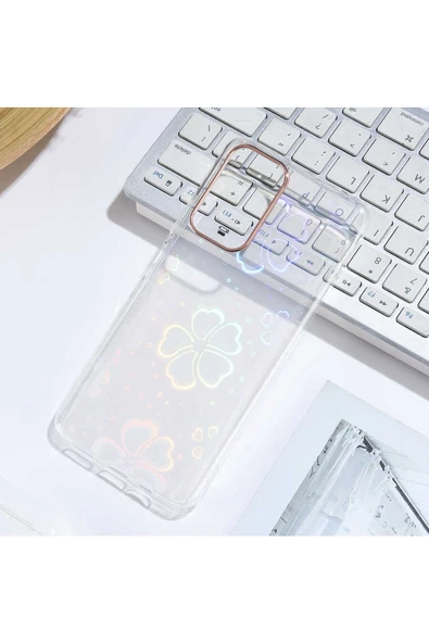 CEPCASE    Xiaomi Redmi Note 11t 5g Kılıf Desenli Parlayan Fosforlu Renk Geçişli Shiny Kapak ürün görseli