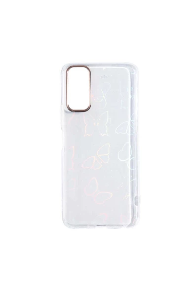 CEPCASE    Vivo Y20s Kılıf Desenli Parlayan Fosforlu Renk Geçişli Shiny Kapak