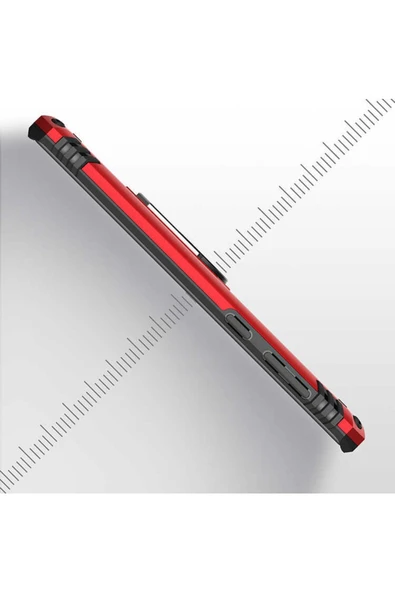 CEPCASE    Samsung Galaxy Note 9 Kılıf Standlı Magnet Mıknatıslı Yüzük Armored Zırhlı Kapak - Resim 4