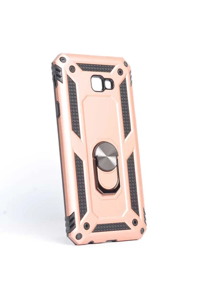 CEPCASE    Samsung Galaxy J4 Plus Kılıf Standlı Magnet Mıknatıslı Yüzük Armored Zırhlı Kapak ürün görseli