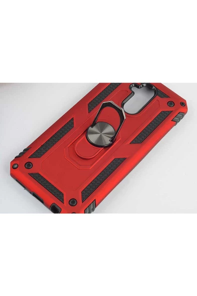 CEPCASE    Huawei Mate 20 Lite Kılıf Standlı Magnet Mıknatıslı Yüzük Armored Zırhlı Kapak - Resim 5