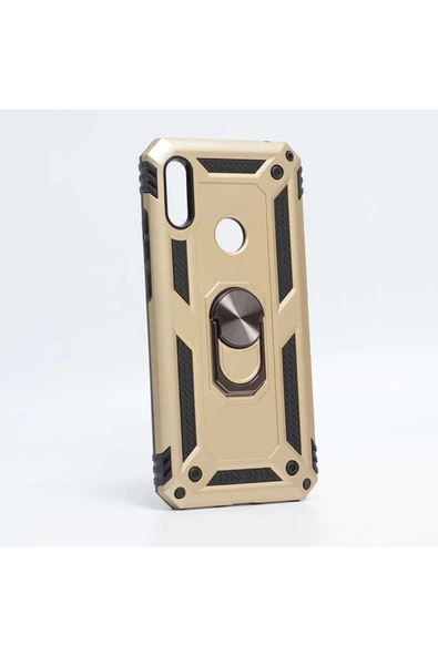 CEPCASE    Huawei Honor 8a Kılıf Standlı Magnet Mıknatıslı Yüzük Armored Zırhlı Kapak ürün görseli