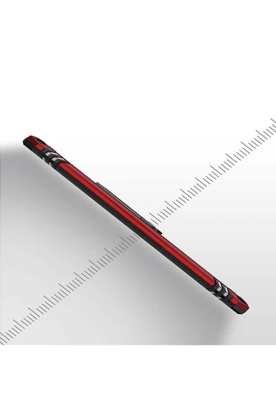 CEPCASE    Xiaomi Mi A3 Kılıf Standlı Magnet Mıknatıslı Yüzük Armored Zırhlı Kapak - Resim 6