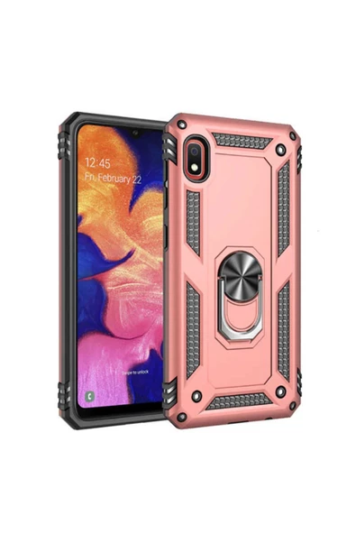 CEPCASE    Xiaomi Redmi 7a Kılıf Standlı Magnet Mıknatıslı Yüzük Armored Zırhlı Kapak ürün görseli 1