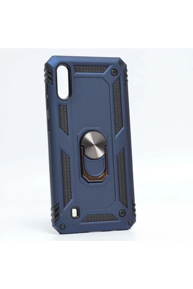CEPCASE    Samsung Galaxy M10 Kılıf Standlı Magnet Mıknatıslı Yüzük Armored Zırhlı Kapak ürün görseli