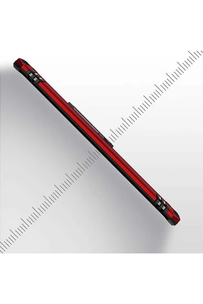 CEPCASE    Samsung Galaxy S20 Plus Kılıf Standlı Magnet Mıknatıslı Yüzük Armored Zırhlı Kapak - 3