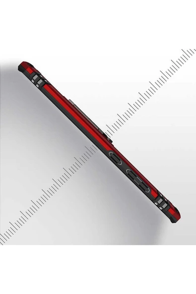 CEPCASE    Samsung Galaxy Note 8 Kılıf Standlı Magnet Mıknatıslı Yüzük Armored Zırhlı Kapak - Resim 6