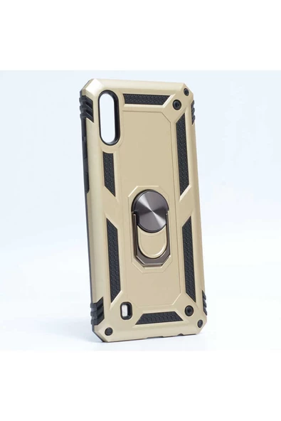 CEPCASE    Samsung Galaxy M10 Kılıf Standlı Magnet Mıknatıslı Yüzük Armored Zırhlı Kapak ürün görseli