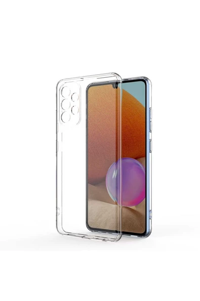 CEPCASE    Samsung Galaxy A33 5g Kılıf Transparent Şeffaf Kamera Korumalı Camera Protected Kapak