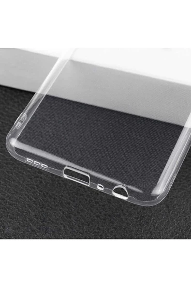CEPCASE    Oppo Reno 5 Lite Kılıf Transparent Şeffaf Kamera Korumalı Camera Protected Kapak - Resim 3