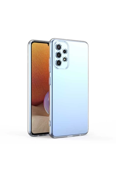 CEPCASE    Samsung Galaxy A13 4g Kılıf Transparent Şeffaf Kamera Korumalı Camera Protected Kapak - Resim 5