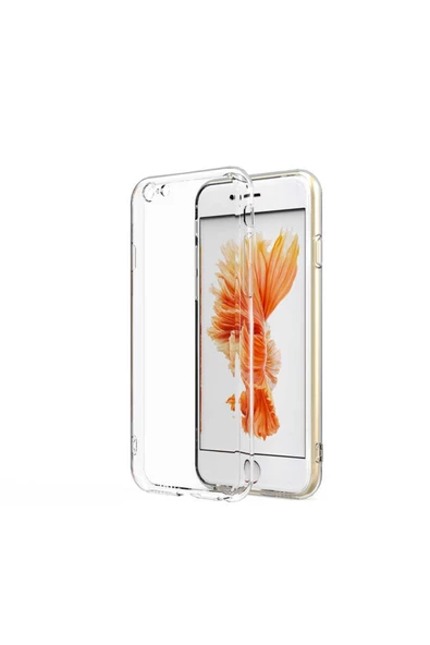 CEPCASE    Iphone 6 Kılıf Transparent Şeffaf Kamera Korumalı Camera Protected Kapak