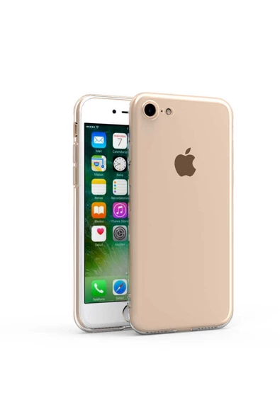 CEPCASE    Iphone Se 2020 Kılıf Transparent Şeffaf Kamera Korumalı Camera Protected Kapak - Resim 4