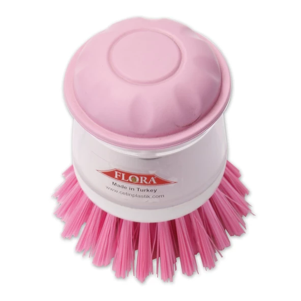 FLORA DETERJAN HAZNELİ BULAŞIK FIRÇASI F389 - Resim 2