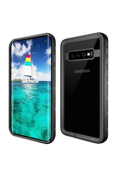 CEPCASE    Samsung Galaxy S10 Kılıf Su Geçirmez High Quality Waterproof Kalıp Shockproof Kapak