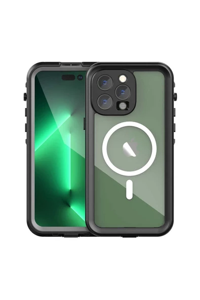 CEPCASE    Apple Iphone 14 Pro Max Kılıf Su Geçirmez High Quality Waterproof Kalıp Shockproof Kapak - 2