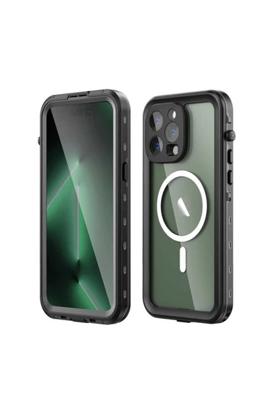 CEPCASE    Apple Iphone 14 Pro Max Kılıf Su Geçirmez High Quality Waterproof Kalıp Shockproof Kapak