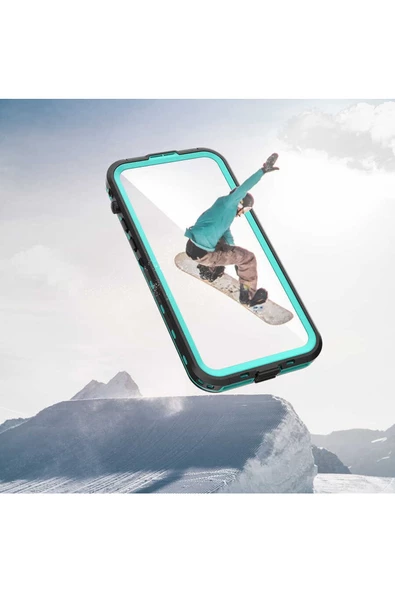CEPCASE    Apple Iphone 14 Pro Max Kılıf Su Geçirmez High Quality Waterproof Kalıp Shockproof Kapak - 5