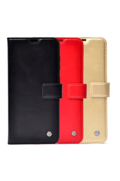 CEPCASE    Iphone 14 Pro Kılıf Kapaklı Cüzdanlı Kartvizitli Standlı Kopçalı Tam Koruma Kapak - 3
