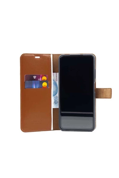 CEPCASE    Tecno Camon 18 Kılıf Kapaklı Cüzdanlı Kartvizitli Standlı Kopçalı Tam Koruma Kapak - Resim 5