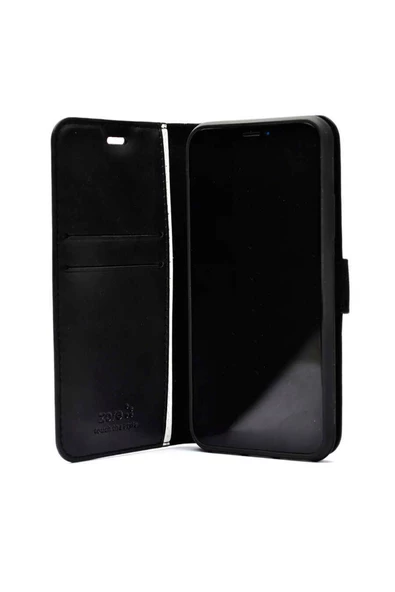 CEPCASE    General Mobile 20 Kılıf Kapaklı Cüzdanlı Kartvizitli Standlı Kopçalı Tam Koruma Kapak - Resim 6