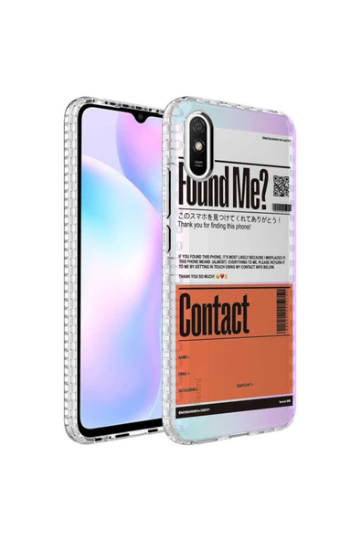 CEPCASE    Xiaomi Redmi 9a Kılıf Kenar Korumalı Desenli Colorful Graphic Design Silikon Kapak - 2