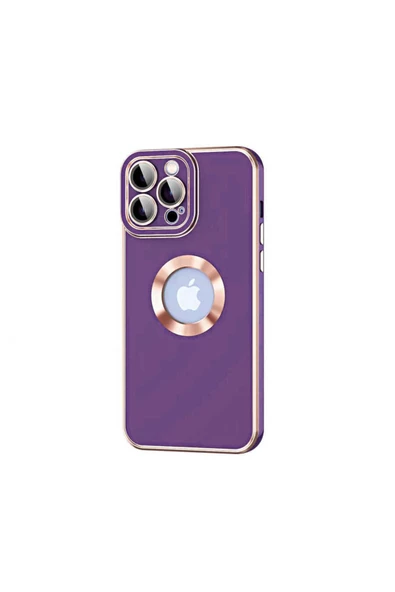 CEPCASE    Iphone 13 Pro Kılıf Kamera Lens Korumalı Parlak Yüzey Logo Gösteren Tasarım Kapak