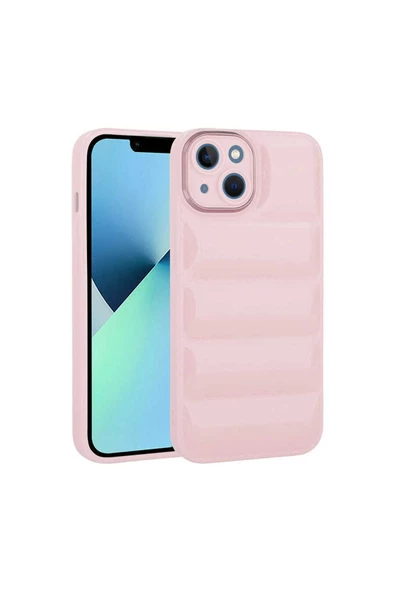 CEPCASE    Iphone 14 Plus Kılıf Kamera Korumalı Parlak Yumuşak Yüzey Airbag Tam Koruma Kapak
