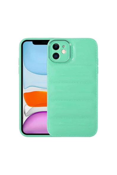 CEPCASE    Iphone 12 Kılıf Kamera Korumalı Parlak Yumuşak Yüzey Airbag Tam Koruma Kapak ürün görseli