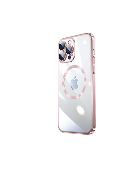 CEPCASE    Iphone 13 Pro Max Kılıf Wireless Şarj Magsafe Özellikli Sert Pc Silikon Kapak