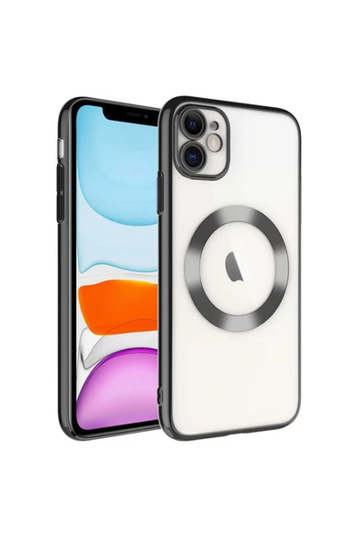 CEPCASE    Iphone 11 Kılıf Wireless Şarj Magsafe Özellikli Sert Pc Silikon Kapak ürün görseli