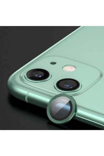 CEPCASE    Iphone 12 Kamera Lens Koruyucu Çift Katman Temperli Cam Tam Koruma