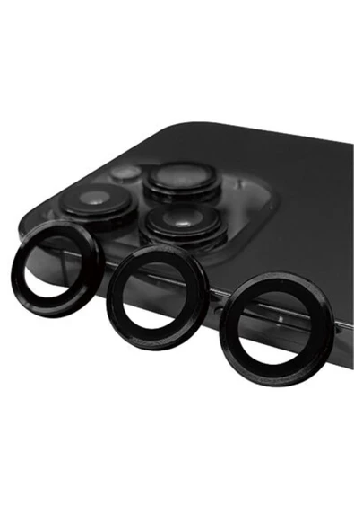 CEPCASE    Iphone 14 Pro Kamera Lens Koruyucu Çift Katman Temperli Cam Tam Koruma ürün görseli