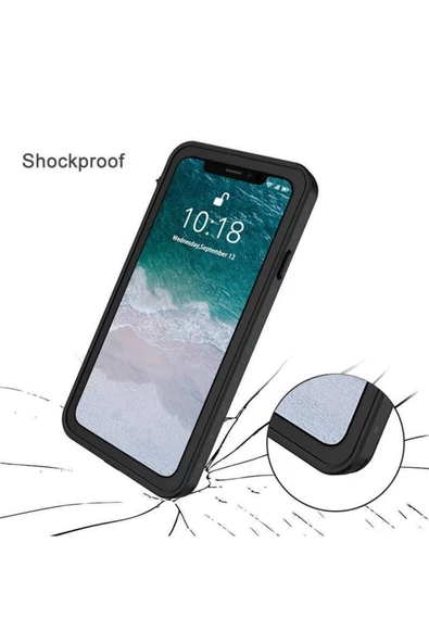 CEPCASE    Iphone 8 Plus Kılıf Su Geçirmez Anti Shock Tam Uyumlu Kalıp 2 Parça Kılıf - 2