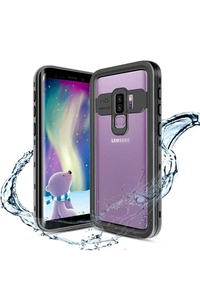 CEPCASE    Samsung Galaxy S9 Plus Kılıf Su Geçirmez Anti Shock Tam Uyumlu Kalıp 2 Parça Kılıf