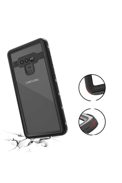 CEPCASE    Samsung Galaxy Note 9 Kılıf Su Geçirmez Anti Shock Tam Uyumlu Kalıp 2 Parça Kılıf - Resim 7
