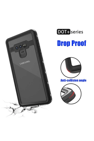 CEPCASE    Samsung Galaxy Note 9 Kılıf Su Geçirmez Anti Shock Tam Uyumlu Kalıp 2 Parça Kılıf - Resim 3