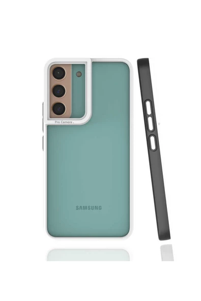 CEPCASE    Samsung Galaxy S22 Plus Uyumlu Kılıf Darbe Emici Kamera Lens Korumalı