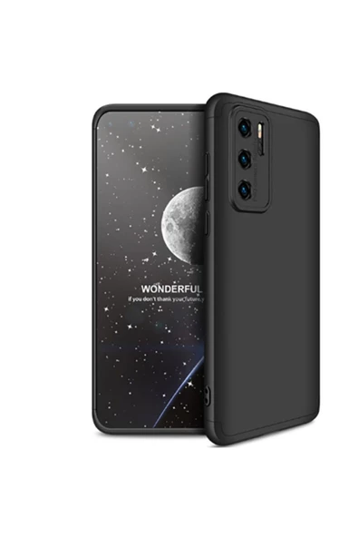 CEPCASE    Huawei P40 Pro  Uyumlu Kılıf 3 Parça Tam Koruma Zore Ays Kapak