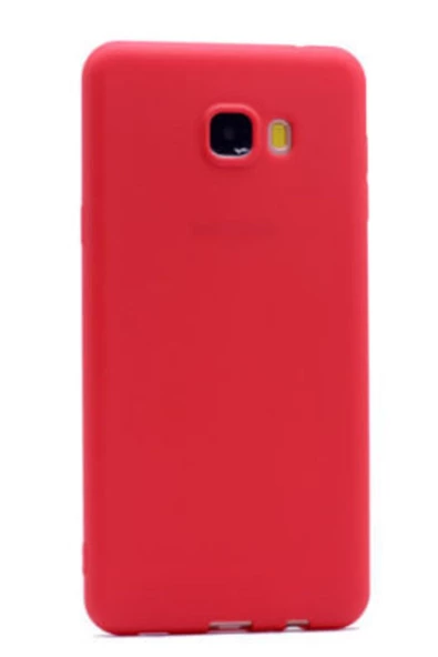 CEPCASE    Samsung Galaxy C5 Pro Kılıf Yumuşak Ince Soft Pürüzsüz Silikon Kapak Ve Nano Cam Koruma ürün görseli