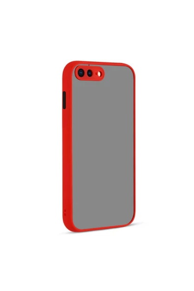 CEPCASE    Iphone 7 Plus Kılıf Lens Korumalı Mat Arka Yüzey Tam Korumalı Kapak