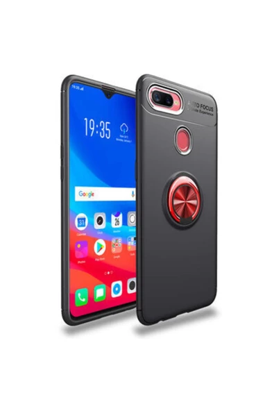 CEPCASE    Oppo Ax7 Kılıf Yüzüklü Standlı Soft Parmak Izi Bırakmaz+nano Ekran Koruma ürün görseli