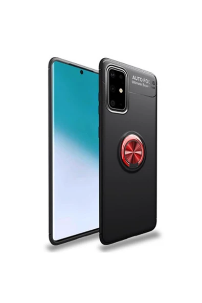 CEPCASE    Samsung Galaxy M31s Kılıf Yüzüklü Standlı Soft Parmak Izi Bırakmaz+nano Ekran Koruma ürün görseli