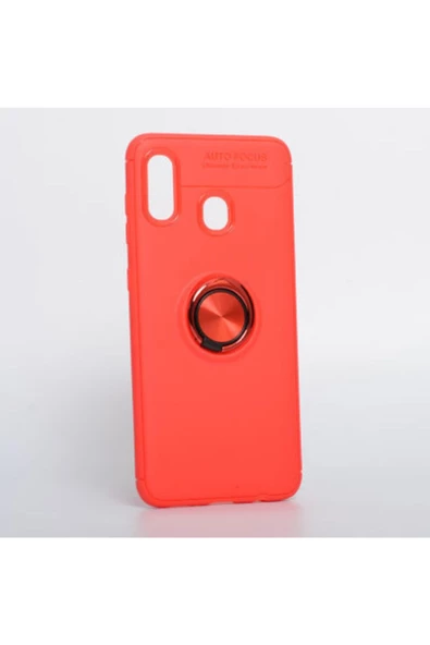 CEPCASE    Samsung Galaxy A10s Kılıf Yüzüklü Standlı Soft Parmak Izi Bırakmaz+nano Ekran Koruma ürün görseli 1